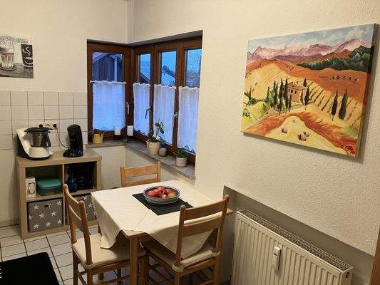 Essplatz in der Küche