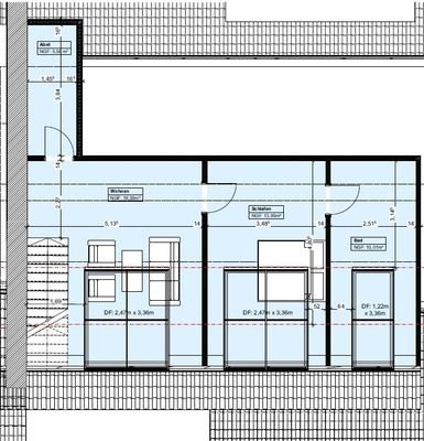 Grundriss Maisonette OG