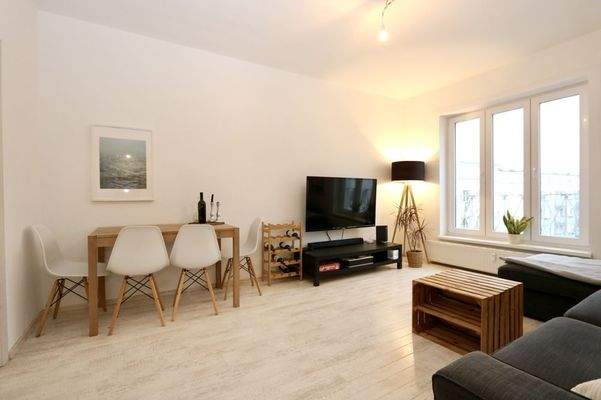 Das lichtdurchflutete Wohnzimmer 