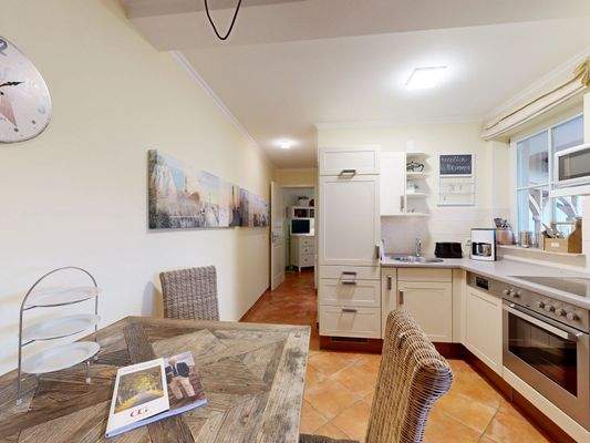 Küche und Essbereich