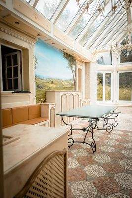 Sitzgelegenheit Wintergarten