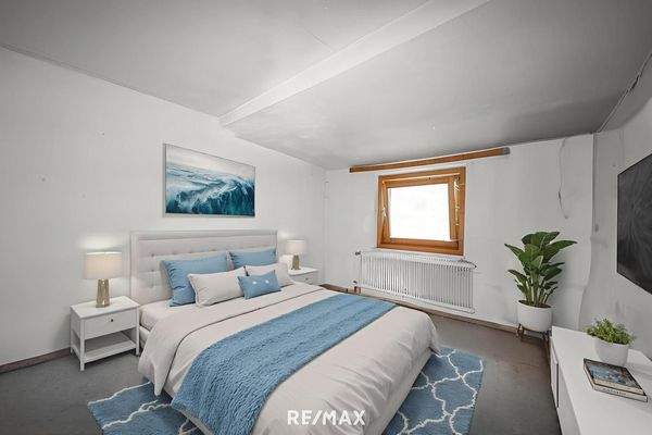 Virtual Staging Schlafzimmer