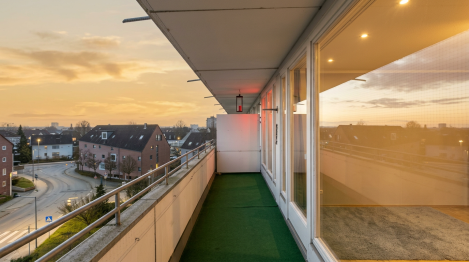 Balkon vom Wohnzimmer