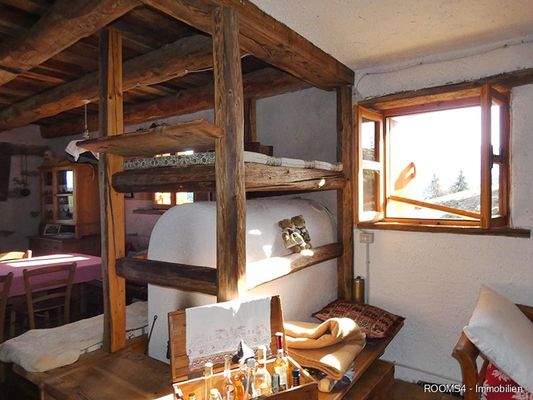 Gemütlicher Kachelofen