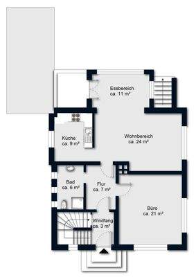 Grundriss Erdgeschoss