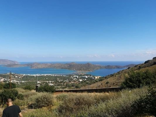 Kreta, Elounda: Bauland in Elite-Touristenregion zu verkaufen