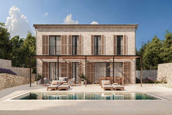 Grundstück in der Tramuntana mit Projekt und Baugenehmigung