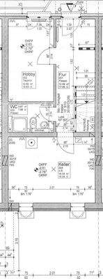 Grundriss Souterrain