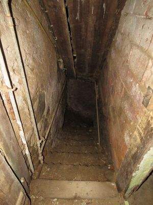 Zugang in den Gewölbekeller 