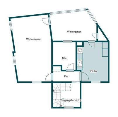 Grundriss Skizze 1.OG