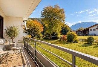 Balkon Bergblick