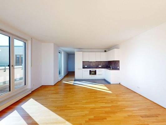 Offener Wohn- und Essbereich