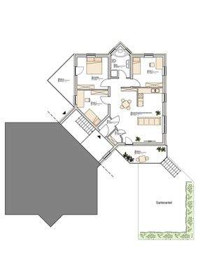 Grundriss Erdgeschosswohnung