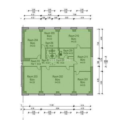 2. Obergeschoss - Büro