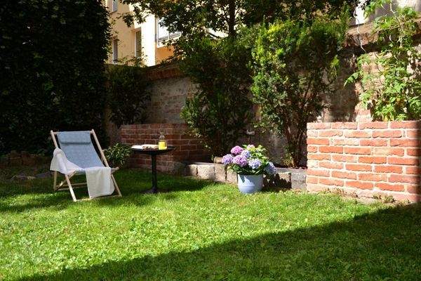 Garden in the inner courtyard