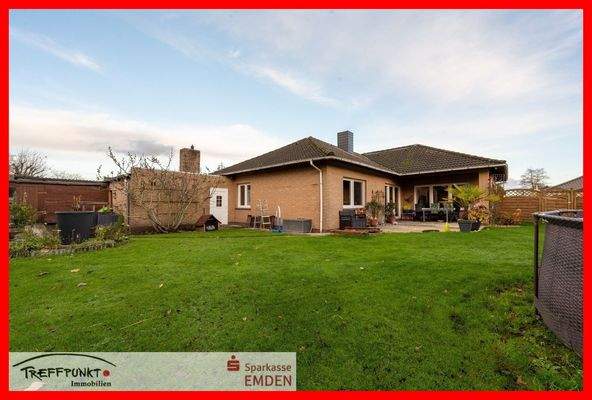 Rückansicht mit Gartenbereich