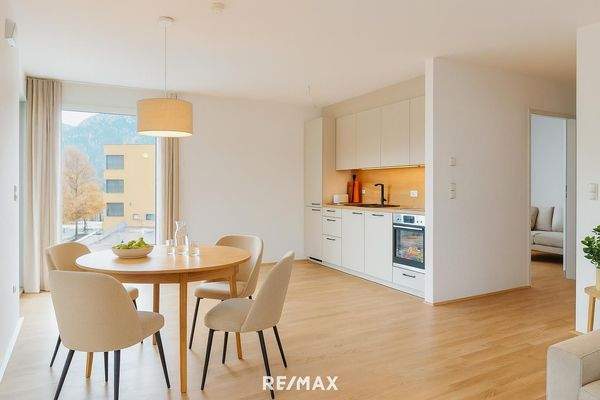 Wohnung - Wohn-Ess-Kochen Visualisierung