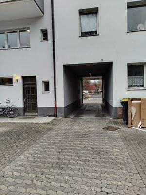 Durchgang in Gebäude