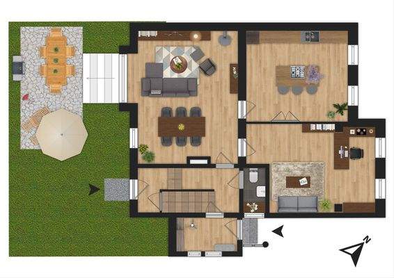 Grundriss Erdgeschoss