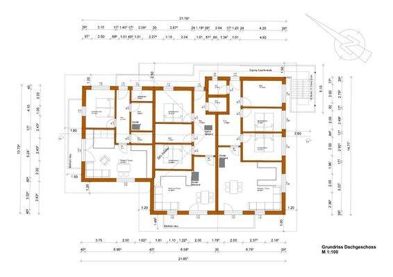 Grundriss Dachgeschoss