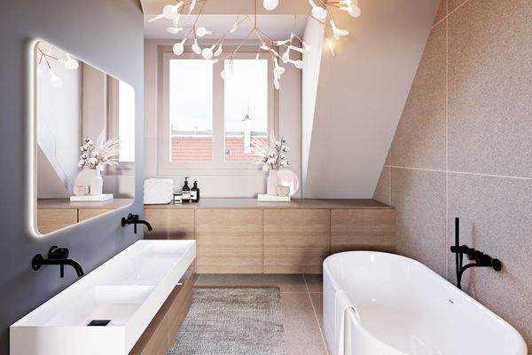  Familien-Dachgeschoß - Terrassen, A/C, Wärmepumpe