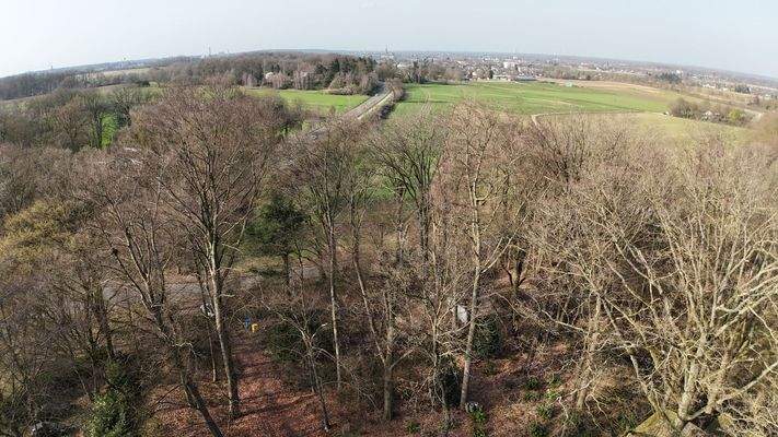 Drohnenaufnahme von oben