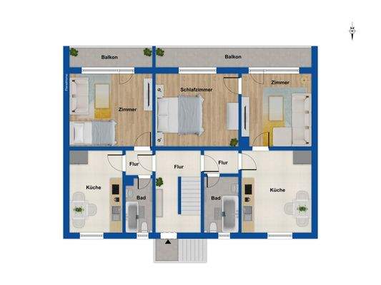 Grundriss - Obergeschoss