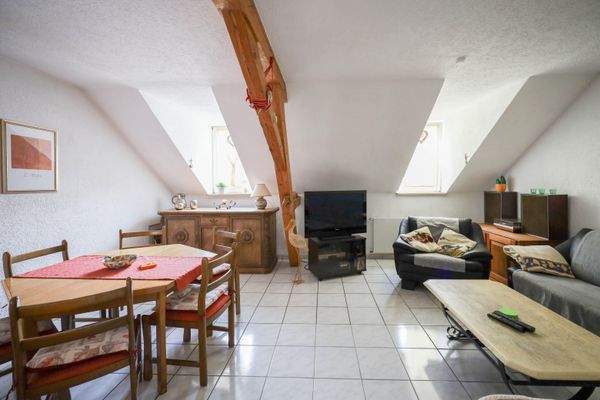 Wohnung im DG, Wohn- Esszimmer