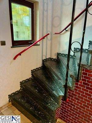 Treppe ins Dachgeschoss