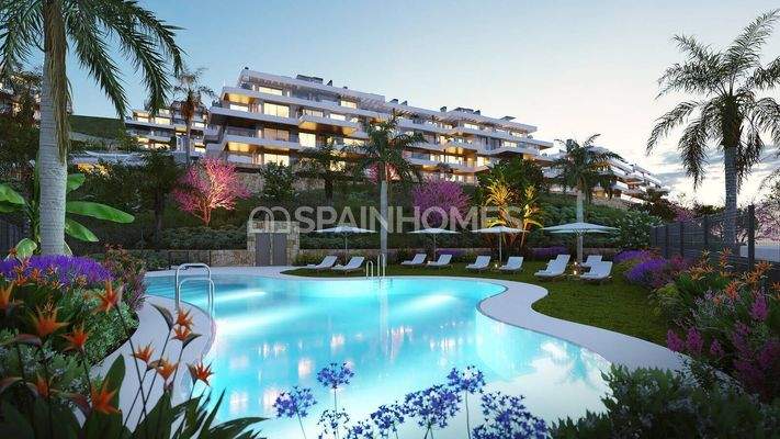 Sea View Apartments with Generous Terraces in Mijas