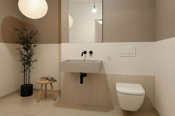 Gästebad (virtuell möbliert)