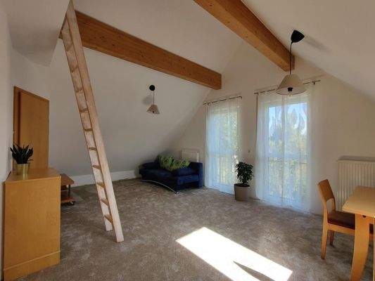 Dachgeschoß, offener Giebel