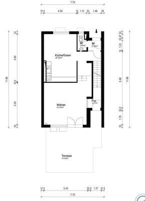 Grundriss Erdgeschoss