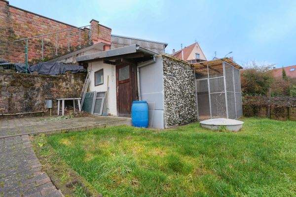 Wohneinheit EG - Garten mit Gartenhaus