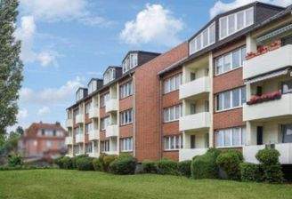 Blick auf das Wohnhaus