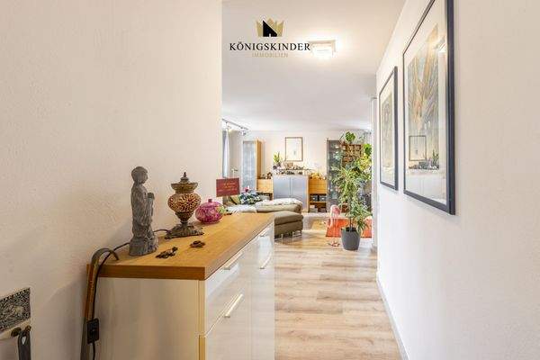 Flur zum Wohnbereich