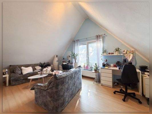 Zimmeransicht im Spitzboden