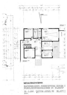 Grundriss Untergeschoss
