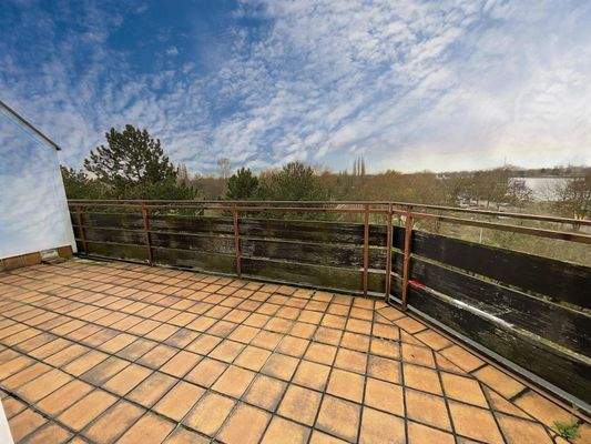 Balkon vom Wohnzimmer