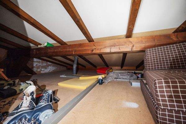 Stauraum über Wohnraum 