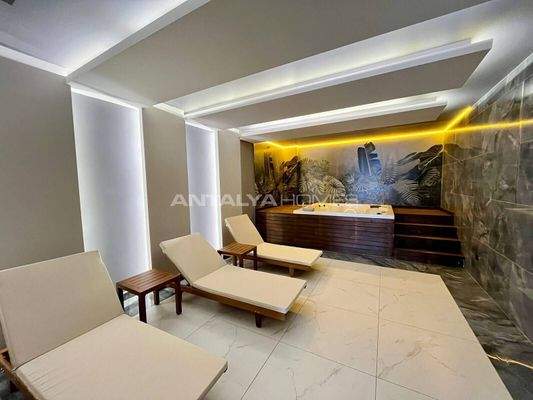 Flats in a Complex with Rich Amenities in Alanya