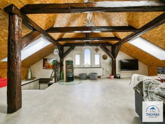 Dachboden Zimmer 1 Ansicht 4