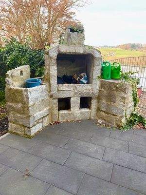 Grillplatz mit Steingrill