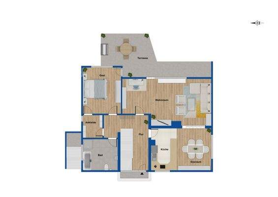 Grundriss Erdgeschoss