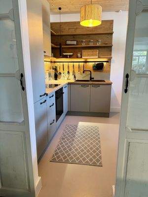 Zugang zur Küche mit Schiebetüre
