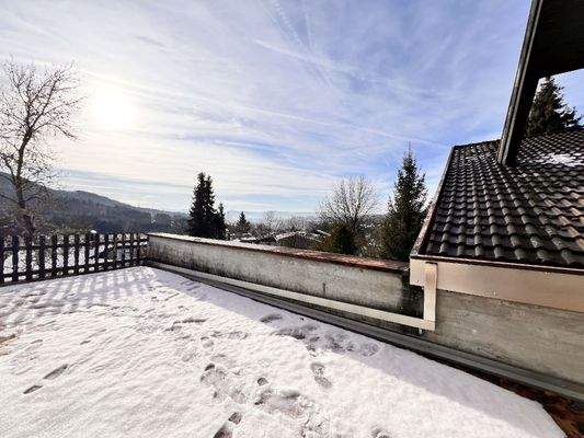 Dachterrasse mit Aussicht