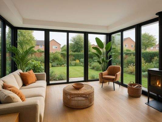 Visualisierung - Wintergarten 