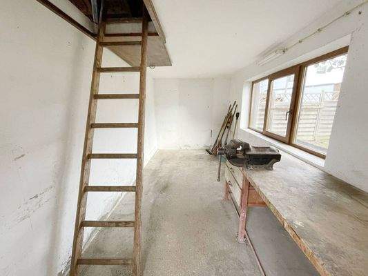 Werkstatt/Abstellraum bei Garage