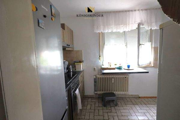 eine Küche im Wohnhaus...