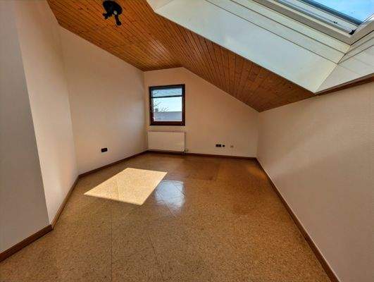 Kinderzimmer im Dachgeschoss